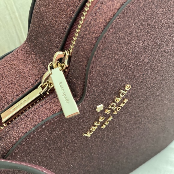 🆕 KATE SPADE | Love Shack Heart Purse Dark Nova - Picture 7 of 14